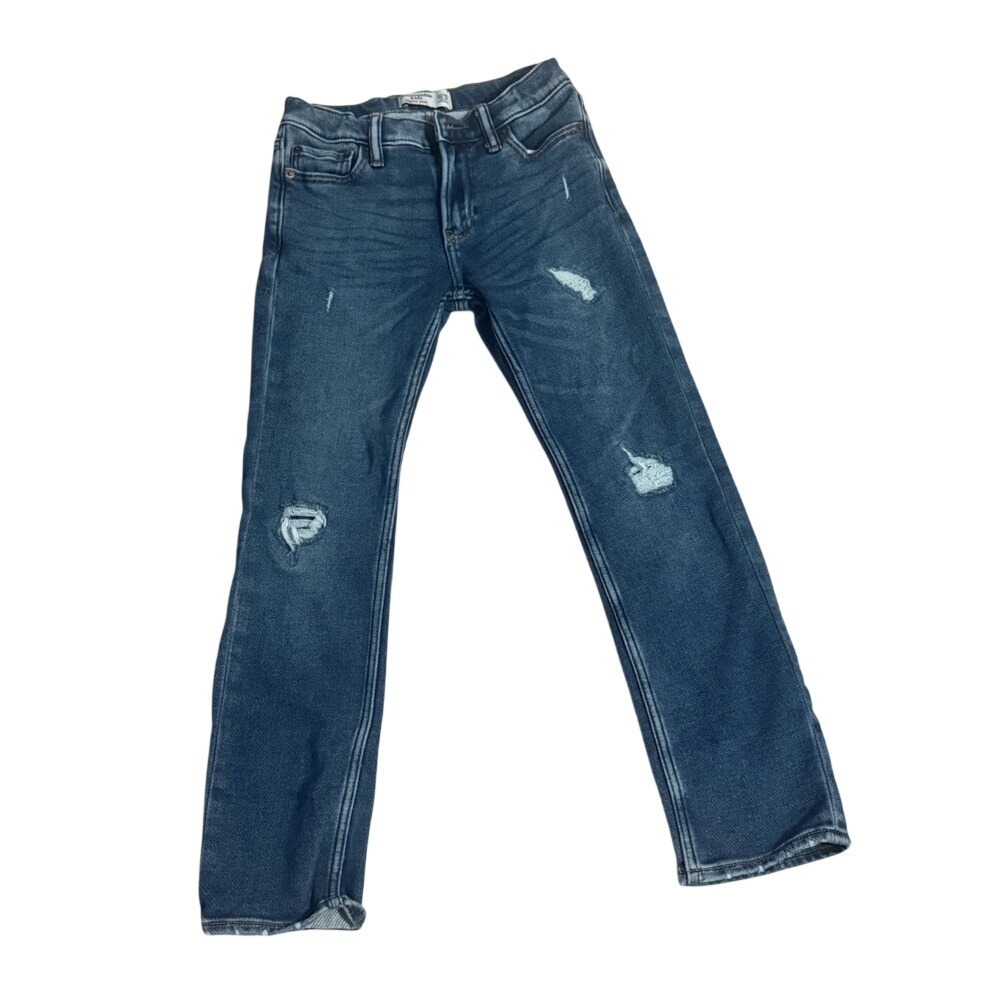 Abercrombie‎ Kids Skinny Jeans Distressed Blue Denim Size 11 12